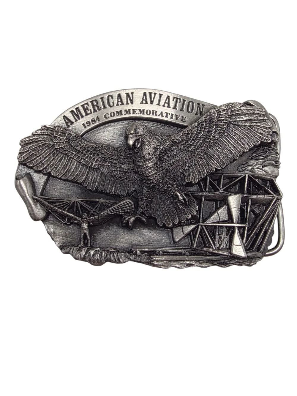 American Aviation 1984 Commemorative Arroyo Grande Buckle Co. #892 of 5000